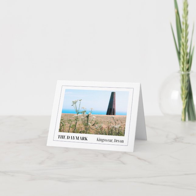 Tarjeta The Daymark, Kingswear, Devon (Anverso)