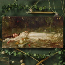 The Fate of Ophelia Greeting Card