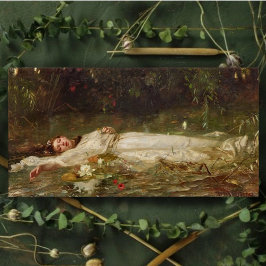 Tarjeta The Fate of Ophelia Greeting Card