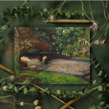 The Fate of Ophelia Greeting Card