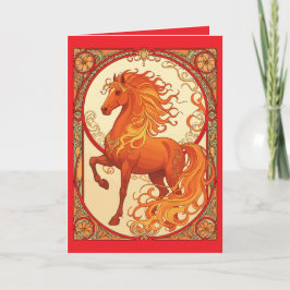 Tarjeta The Fire Horse