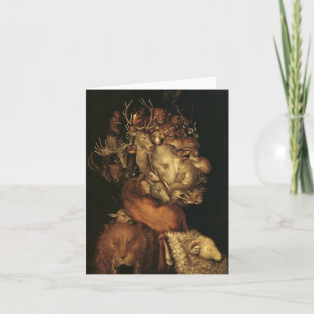 Tarjeta The Four Elements: Earth - Giuseppe Arcimboldo (Anverso)