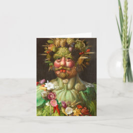 Tarjeta The Four Seasons: Vertumnus - Giuseppe Arcimboldo