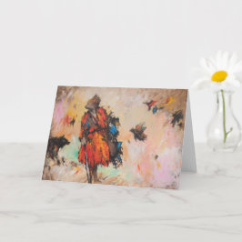 Tarjeta The fox and the wolf.