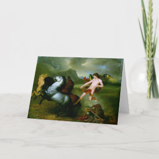 Tarjeta The Genius of Peace Fine Art Greetings Card