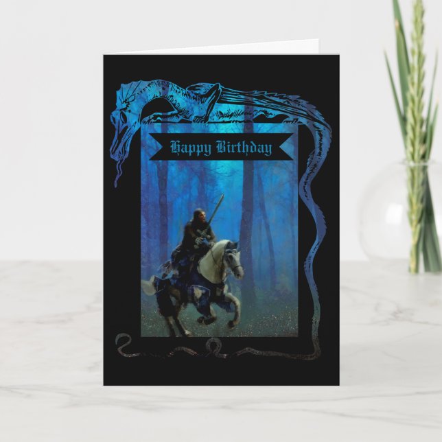 Tarjeta The Lone Knight: A Journey Through the Mist (Anverso)