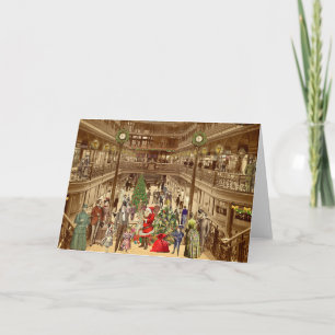 Tarjeta The Long List of Santa Claus