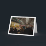 Tarjeta The Mercado Central, Valencia, España<br><div class="desc">The Mercado Central,  Valencia,  España Greeting Card. You can easily customize this product for free if you would like to add wording or change the color of the background.</div>