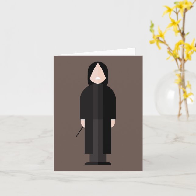 Tarjeta The Prince of Darkness – Rock Legend Greeting Card (flor amarilla)
