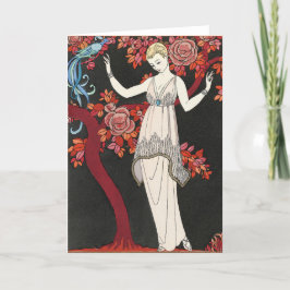 Tarjeta The Science Tree Evening Dress - George Barbier