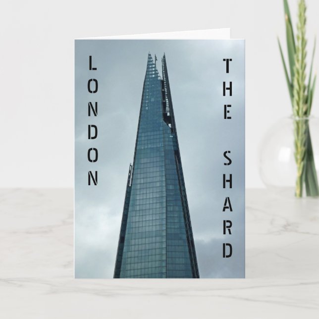 Tarjeta The Shard, Londres (Anverso)