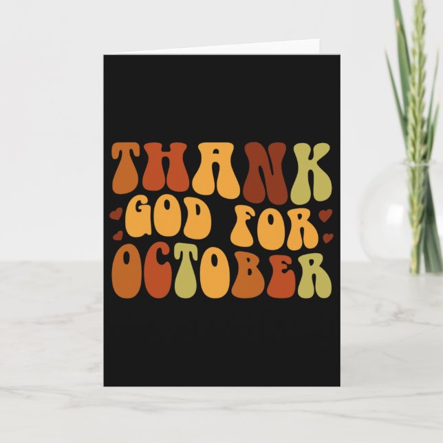 Tarjeta The Turkey Isn't The Only Thing In The Oven Thanks (Anverso)