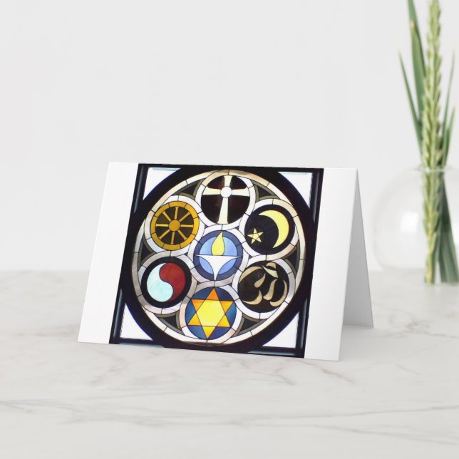 Tarjeta The Unitarian Universalist Church Rockford, IL (Anverso)