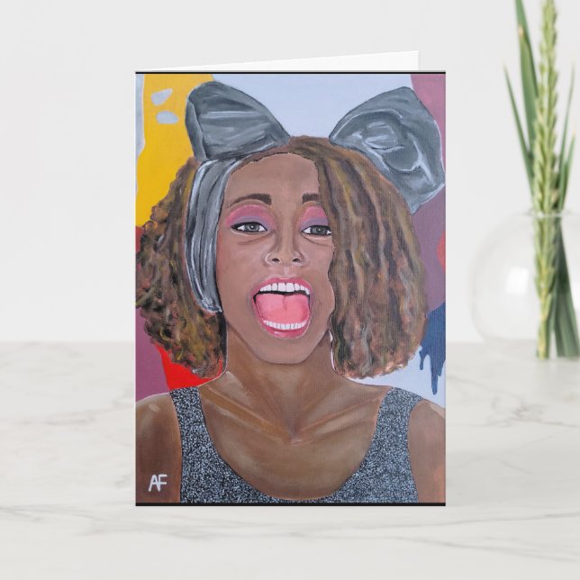 Tarjeta The Voice Painting by Alfred Fox (Anverso)