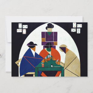 Tarjeta Theo van Doesburg - Jugadores de Cartas