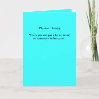 Tarjeta TherapyWhere físico usted puede pagar mucho mone…