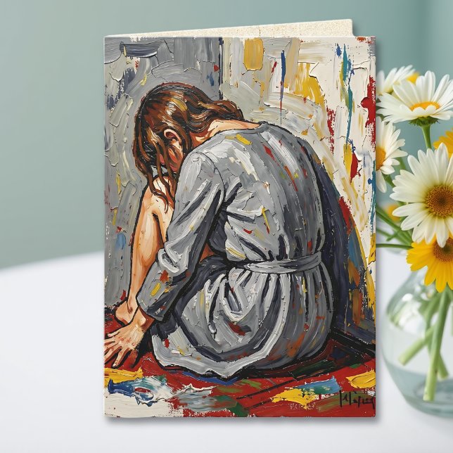 Tarjeta Thinking About You | How can I Help | Chronic Ill (Subido por el creador)