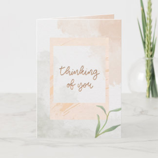 Tarjeta Thinking of You