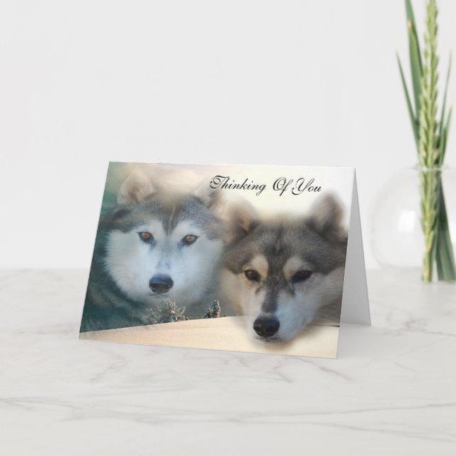 Tarjeta Thinking Of You (Anverso)