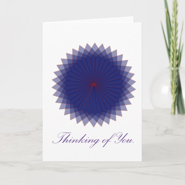 Tarjeta Thinking of You Greeting Card (Anverso)