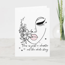 Tarjeta This is Just a Chapter Positive Quote 