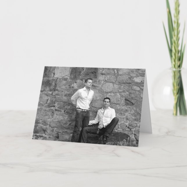 Tarjeta thom y Chris (Anverso)