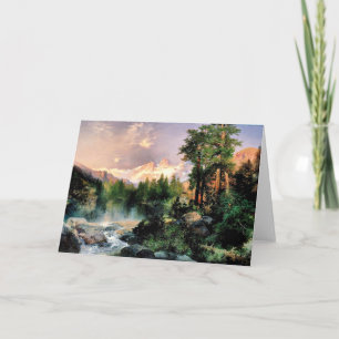 Tarjeta Thomas Moran - Tres tetones