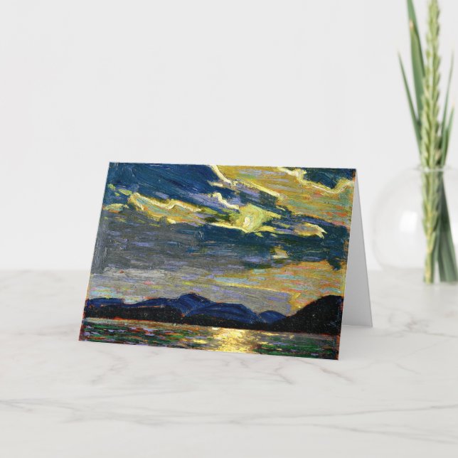 Tarjeta Thomson - Luz de luna caliente de verano, arte fin (Anverso)