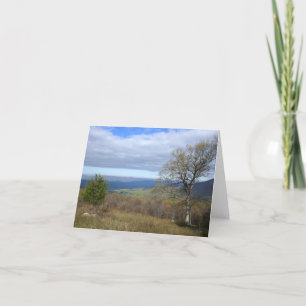 Tarjeta Thornton Gap View in Spring