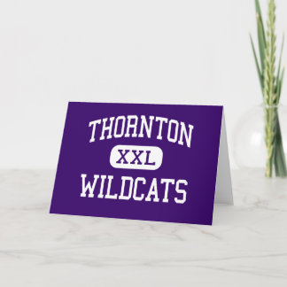 Tarjeta Thornton - gatos monteses - alto - Harvey Illinois