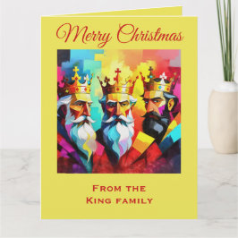 Tarjeta Three Kings