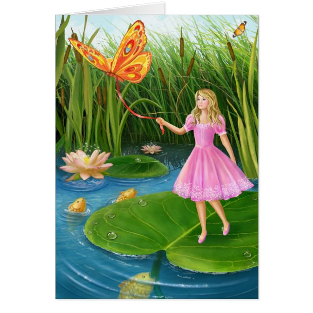 Tarjeta "Thumbelina" (Frente)