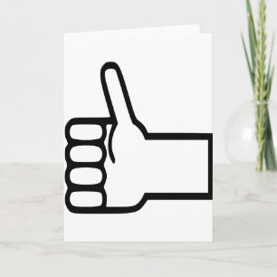 Tarjeta Thumbup