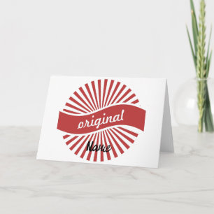 Tarjeta Thunder_Cove, logotipo de Rótulo original