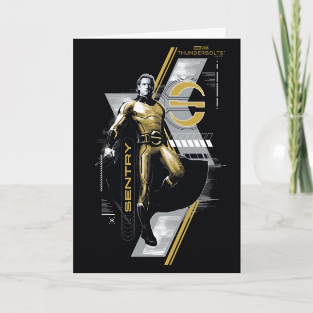 Tarjeta Thunderbolts* | Sentry Character Graphic (Anverso)