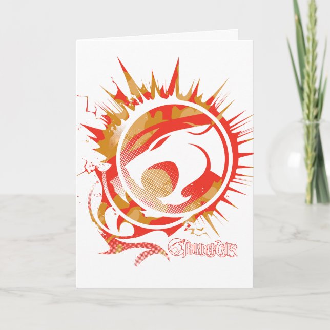 Tarjeta ThunderCats | Explosive Logo Graphic (Anverso)