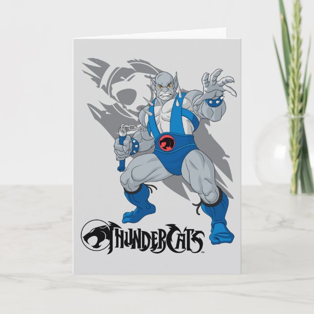Tarjeta ThunderCats | Gráfica de carácter de pantorro (Anverso)