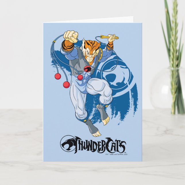 Tarjeta ThunderCats | Gráfica de caracteres tigra (Anverso)