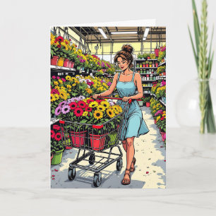 Tarjeta Thyme to Garden Divertido ardid para un amigo