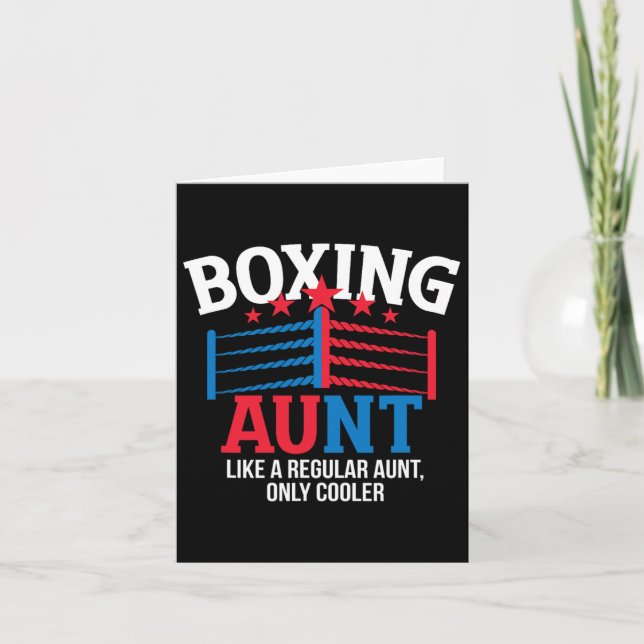Tarjeta Tía de boxeo de Guay (Anverso)