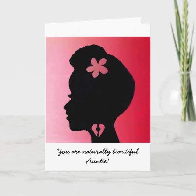 Tarjeta "tía" del Día de la Madre de Alicia L. McD (Anverso)