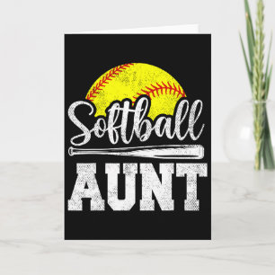 Tarjeta Tía Softll Jugador Softll Día del Juego Día de la