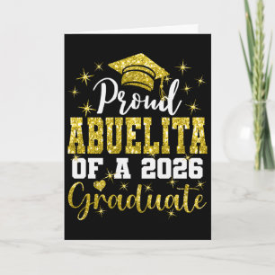Tarjeta Tía Super Orgullosa De Graduado De 2026 Senior Gra