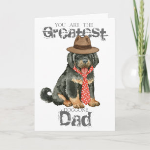 Tarjeta Tibetano Mastiff Dad