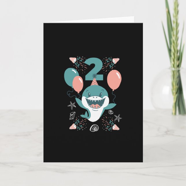 Tarjeta Tiburón de dos años (Anverso)