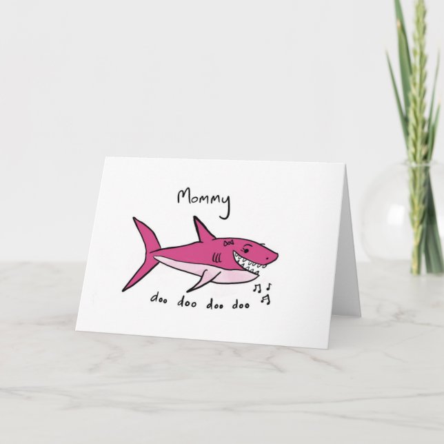Tarjeta Tiburón mami (Anverso)
