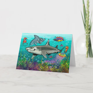 Tarjeta Tiburones