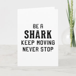 Tarjeta Tiburones Aleta De Tiburón Pescado Océano Mar Geni
