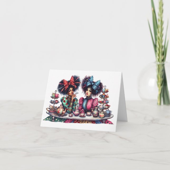 Tarjeta Tiempo Cuppa Quintesencialmente Quirky (Anverso)