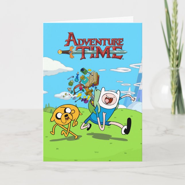 Tarjeta Tiempo de aventura | Gear de aventura de Finn (Anverso)
